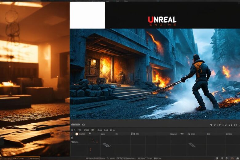 Unreal Engine software for game development